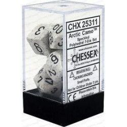 Chessex - Polyhedral 7-Die Set Speckled Dice (36) - Arctic Camo