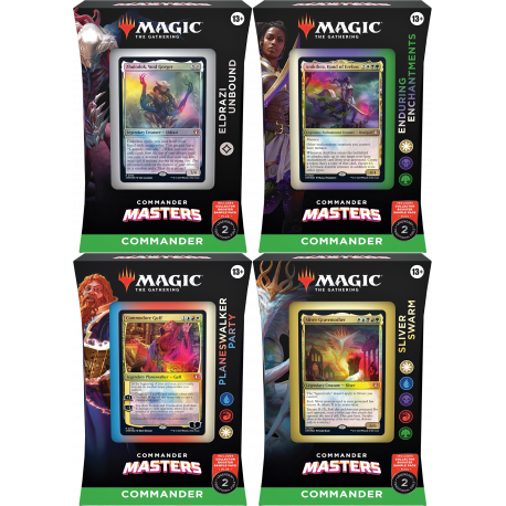 Commander Masters - Commander Decks Set (4 Decks)