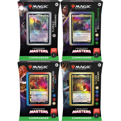 Commander Masters - Commander Decks Set (4 Decks)