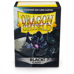 Dragon Shield - Black Sleeves, 100ct