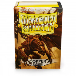 Dragon Shield - Classic 100 Sleeves - Copper 'Fiddlestix'