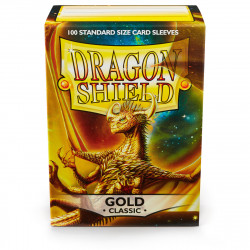 Dragon Shield - Gold Sleeves, 100ct