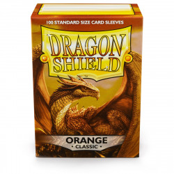 Dragon Shield - Orange Sleeves, 100ct