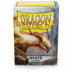 Dragon Shield - White Sleeves, 100ct