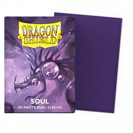 Dragon Shield - Dual Matte 100 Sleeves - Soul