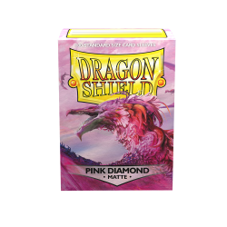 Dragon Shield - Matte 100 Sleeves - Pink Diamond