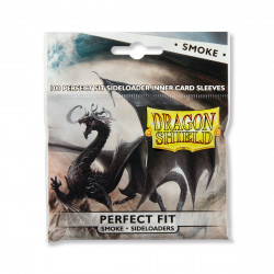 Dragon Shield - Perfect Fit Sideloading 100 Sleeves - Smoke