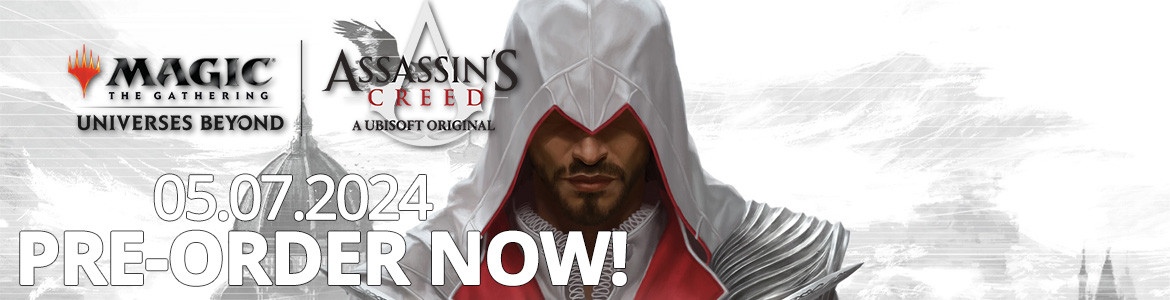 Universes Beyond: Assassin's Creed - Beyond Booster Display