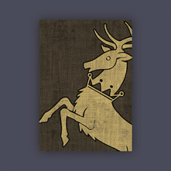 FFG Supply Sleeves - Game Of Thrones - House Baratheon (50 Sleeves)