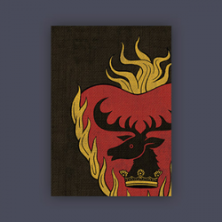 FFG Supply Sleeves - Game Of Thrones - House Stannis Baratheon (50 Sleeves)