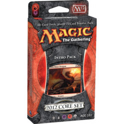 Magic 2012 Core Set - Intro Pack - Blood and Fire (Red/Black)