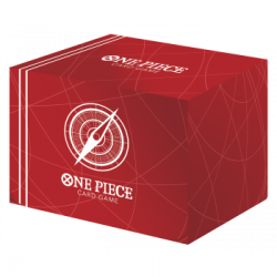 One Piece Card Game - Clear Card Case - Standard Red