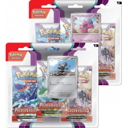 Pokemon - SV02 Paldea Evolved - 3-Pack Blister Set