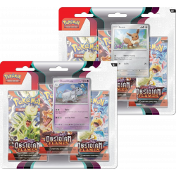 Pokemon - SV03 Obsidian Flames - 3-Pack Blister Set