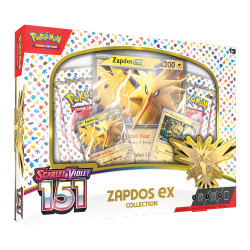 Pokemon - SV03.5 Scarlet & Violet: 151 - Zapdos ex Box