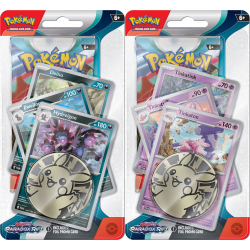 Pokemon - SV04 Paradox Rift - Premium Checklane Blister Set