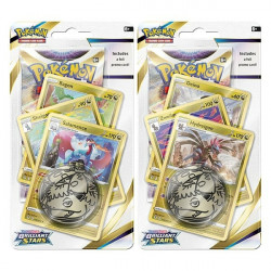 Pokemon - SWSH9 Brilliant Stars - Premium Checklane Blister Set