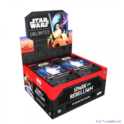 Star Wars: Unlimited - Spark of Rebellion - Booster Display (24 Booster)