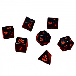 Ultra Pro - Dungeons & Dragons Heavy Metal 7 RPG Dice Set