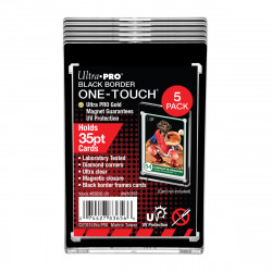 Ultra Pro - ONE-TOUCH Magnetic Holder 35PT - Black Border (5x)