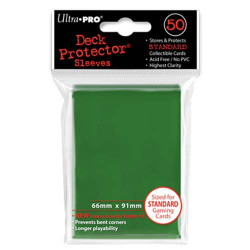 Ultra Pro - Standard Deck Protectors 50ct Sleeves - Green