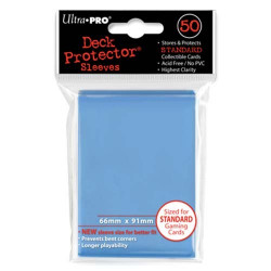 Ultra Pro - Standard 50 Sleeves - Light Blue