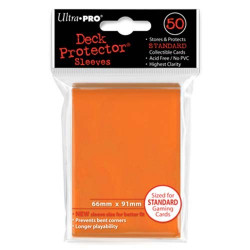 Ultra Pro - Standard Deck Protectors 50ct Sleeves - Orange