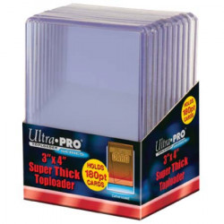 Ultra pro -  Super Thick Toploader 180PT, 10ct