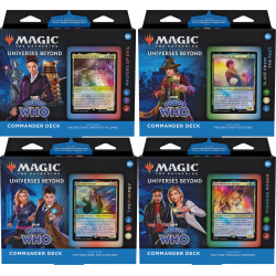 Universes Beyond: Doctor Who - Commander Decks Set (4 Decks)